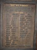 St James (roll of honour) , Arlington